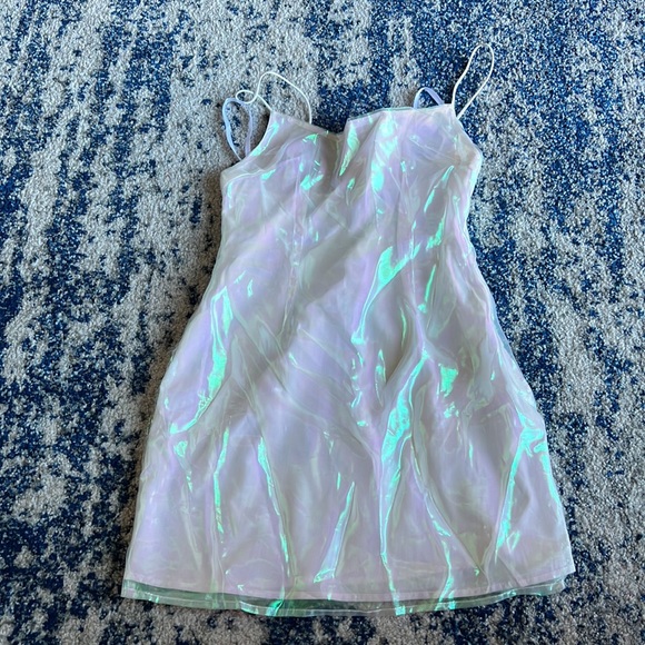 superdown Rosalind Mini Dress in Opal Medium - Picture 5 of 6